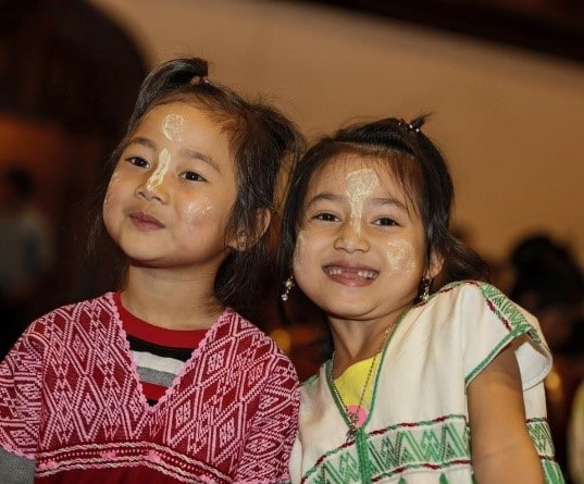 Two smiling children