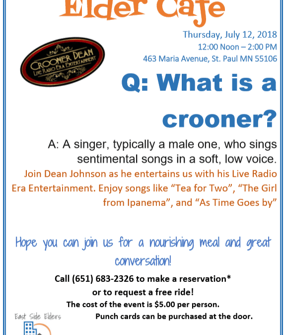 July 2018 Elder Cafe