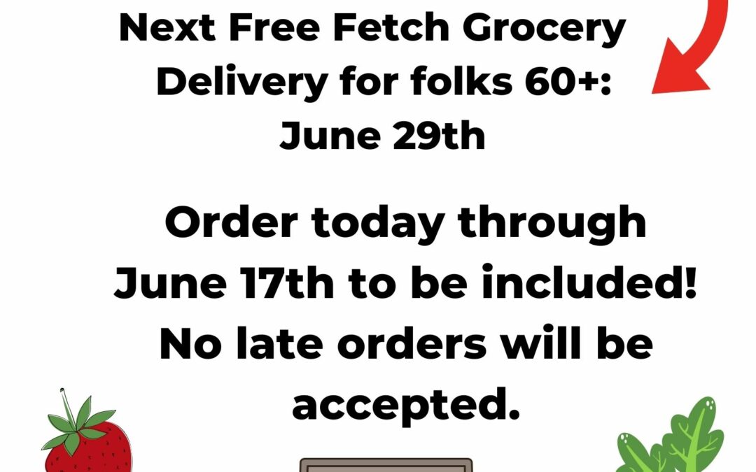 Free Groceries for Seniors on June 29th